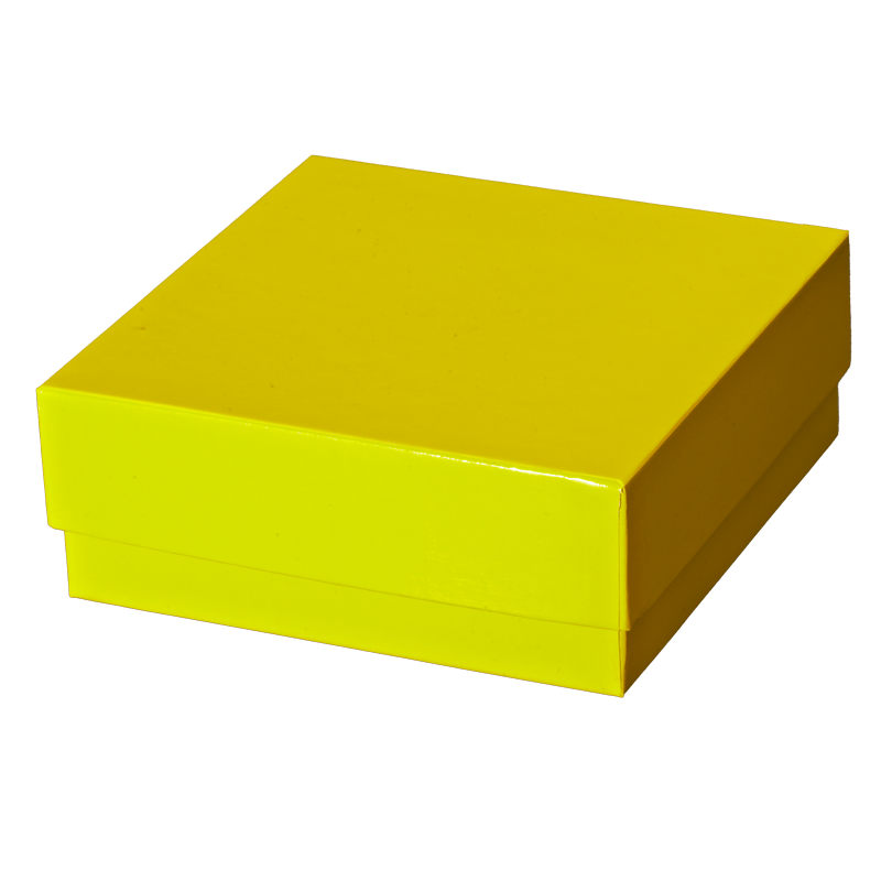 Geschenkkarton gelb